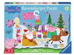RAVENSBURGER CASSE-TÊTE 32 PIÈCES DE PLANCHER - PEPPA PIG NOËL #05534
